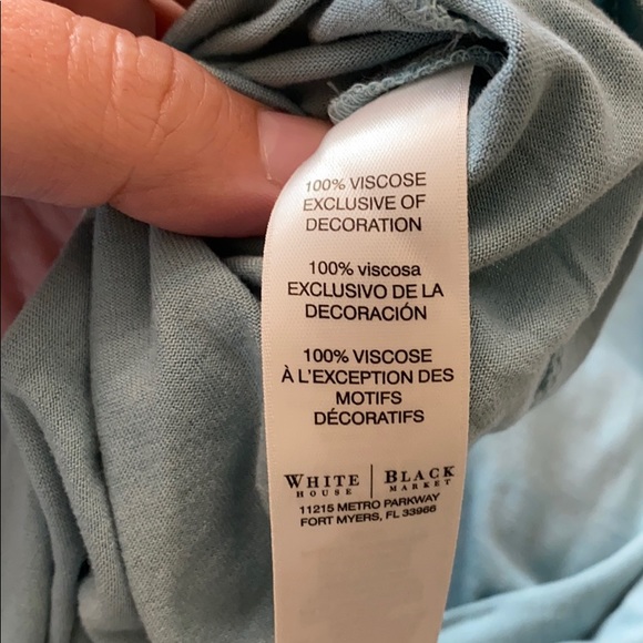 New White House Black Market V-Neck Sleeveless Top - Picture 7 of 7